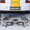 Photo of Cargraphic Full Sport Exhaust for the Porsche 996 GT3 RS - Image 2